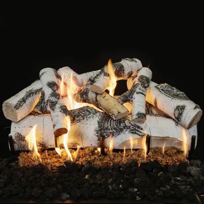 Grand Canyon: Quaking Aspen See-Through Gas Log Set 36in