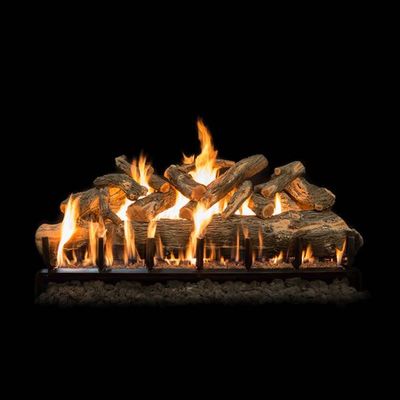 Grand Canyon: Arizon Weathered Oak Jumbo See-Through Log Set 48in