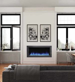 Kozy Heat: Osseo Electric 45 Slim Linear Fireplace