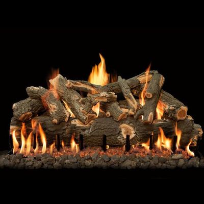 Grand Canyon: Arizona Weathered Oak See-Through Gas Log Set 30in