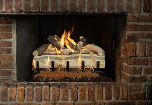 Grand Canyon: Blue Pine Split Gas Logs 18in