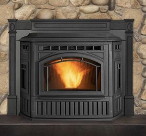 Quadrafire: Trekker Pellet Fireplace