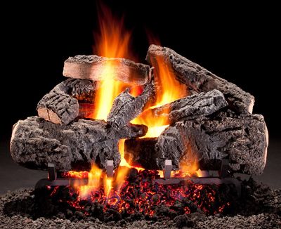 Hargrove: 36" Cross Timbers Radiant Heat Log Set