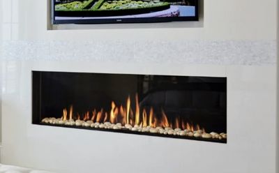 Ortal: Front Facing Fireplace 77 H Series (50x21)